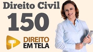Direito Civil - Aula 150 - Invalidade Total e Invalidade Parcial do Negócio Jurídico Art. 184  CC