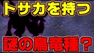 【MHW考察】ここにも謎の竜の姿が！？古代樹の森の壁画に描かれる、トサカモンスターの正体とは【モンハンワールド】