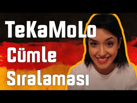 A2 Genel Almanca Dersleri | 14.Bölüm | TeKaMoLo Almanca Cümle Kurma ve Kelime Sıralaması