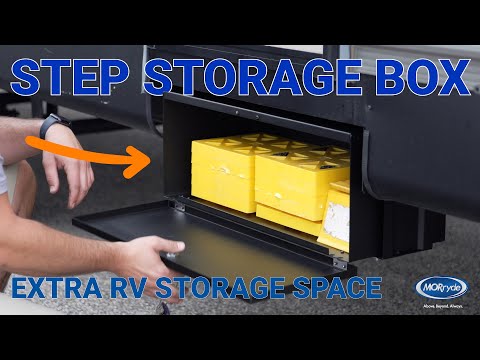 Get The Most Out Of Your RV'S Storage With This Step Storage Box From MORryde!