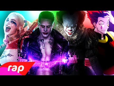 Rap do Coringa, Arlequina, Hisoka e Pennywise - CIRCO DOS HORRORES 2 | NERD HITS [REFRÃO REEDITADO]