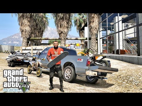 GTA 5 REAL LIFE MOD #681 - SKATE PARK!!!(GTA 5 REAL LIFE MODS)