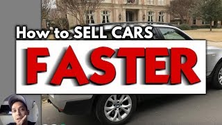 Car Flipping Tips - How To Sell Your Vehicles Faster!