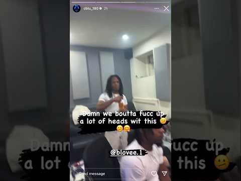 C Blu Links Up With B Lovee In New York 🔥🔥🔥 #cblu #blovee #nydrill #youtubeshorts #shorts