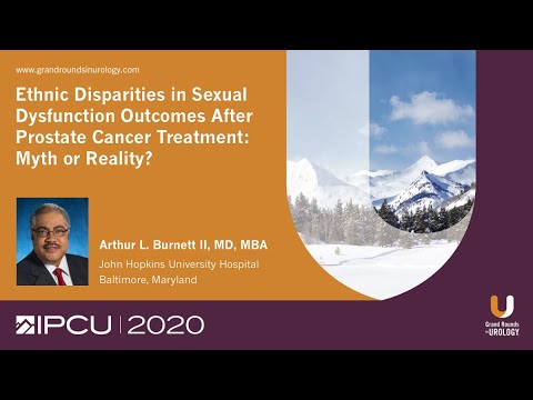 Ethnic Disparities in Sexual Dysfunction Outcomes after Prostate Cancer Treatment