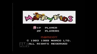 【レトロゲーム実況#4】マッピーキッズ （ステージ1）【ネズミが婚活するゲーム】
