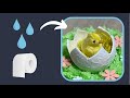 DIY Easter Egg With Toilet Paper Water Shorts