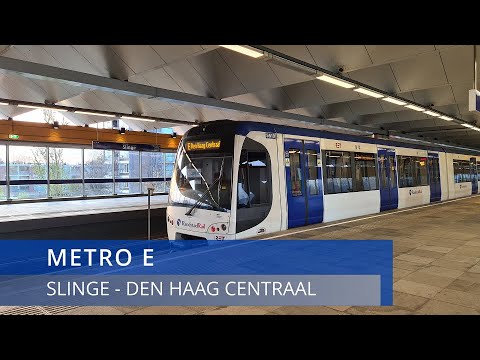Classic Cabinerit | Metro / RandstadRail Rotterdam | Lijn E, Slinge - Den Haag Centraal