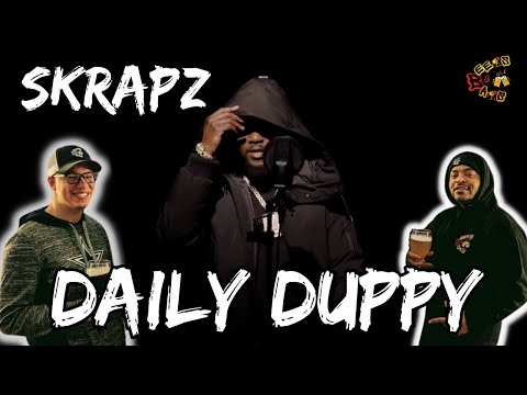 SKRAPZ BACK FOR MORE DUPPY!! | Americans React to Skrapz - Daily Duppy [Black Edition]