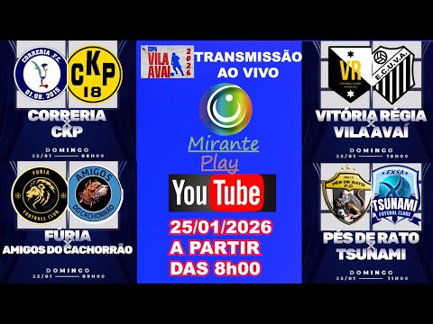 3ª RODADA COPA VILA AVAI  2026 - INDAIATUBA - SÃO PAULO