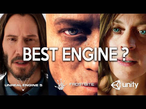 Best Videogame Engines | UNREAL ENGINE 5 vs Unity, Frostbite, CryEngine, Decima... Which one wins?