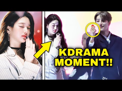 IVE’s Wonyoung Kdrama moment with ALD1’s Xinlong goes viral at MMA #kpop