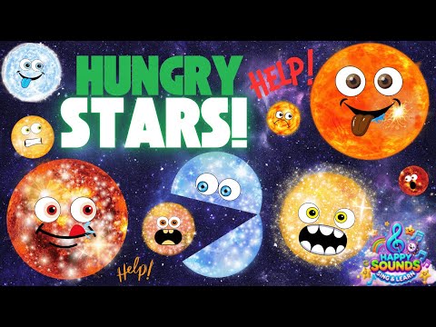 🌟 HUNGRY STARS!  | Biggest Stars in the Universe comparison! | Hungry Planets pt. II
