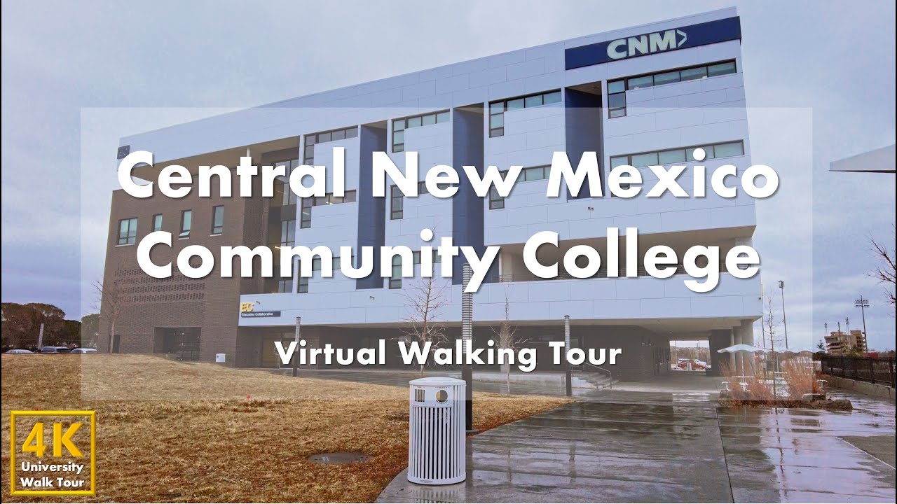 Central New Mexico Community College (CNM) - Virtual Walking Tour [4k 60fps]