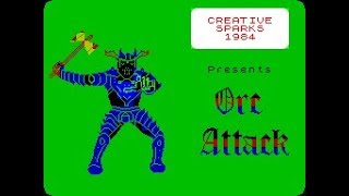 Orc Attack - ZX Spectrum Gameplay & Review