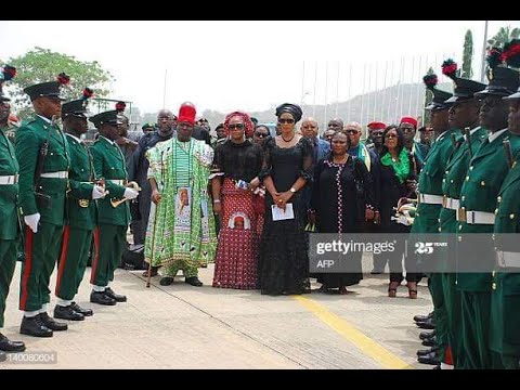 The burial of Dim Chukwuemeka Odimegwu Ojukwu (Part 1)