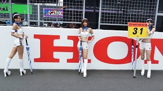 スーパーGT2022 第6戦 SUGO㉝ 夏川いづみ(@izumi_natukawa)さん 藤田香澄(@kasumindays)さん 柳はる(@haru_yanagi9170)さんaprレースクイーン