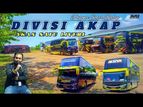 BEGINI CARA KI AGUS MEM-BRANDING DIVISI AKAP NYA, SUDIRO TUNGGA JAYA AKAN SATU LIVERI SATU WARNA1⁉️