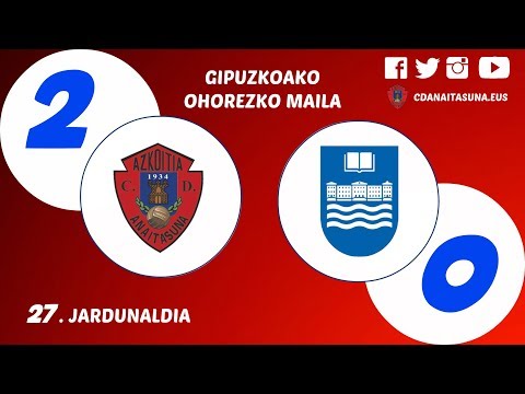 OHOREZKO MAILA | C.D. Anaitasuna 2-0 Deusto Donostia F.T.