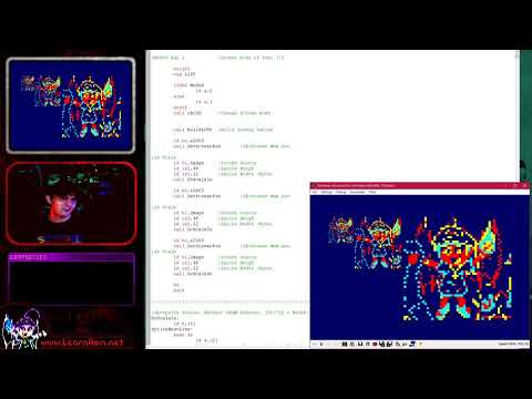 2x and 4x sprite scaling with Lookup Tables on the Amstrad CPC - Z80 ASM Lesson P61