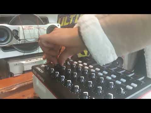 Ra Allan LIVE DUB of Clint Eastwood (Dub Mixing Session on AKAI MIDI MIX) DEMO.