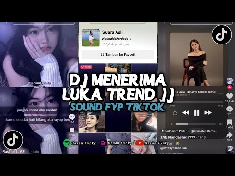 DJ MENERIMA LUKA SLOWED NATASYA SABELLA TREND JEDAG JEDUG TIKTOK | VIRAL TIKTOK DJ TERBARU 2025