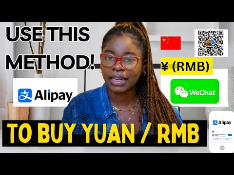 Buy Chinese Yuan/ RMB | 4 Easy Ways to fund ur Alipay Account #import #chineseyuan #moneyexchange