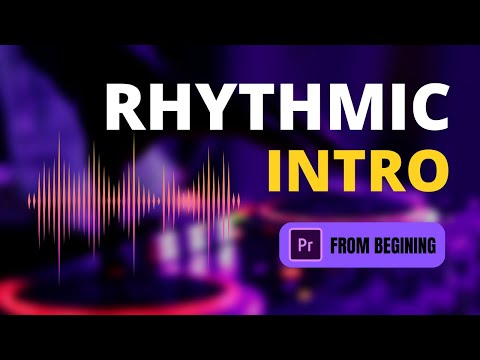 Rhythmic Intro Template | Stomp Rhythmic Intro | Premiere Pro