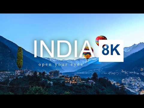 India in 8K ULTRA HD - Oldest Religion in the World (60 FPS)