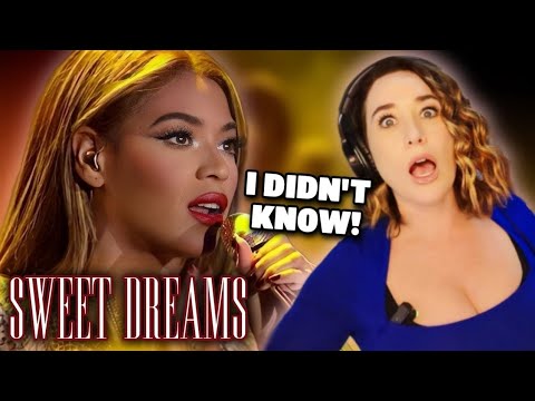 "...she is UNDERRATED!" vocal coach first time listen to SWEET DREAMS BEYONCÉ