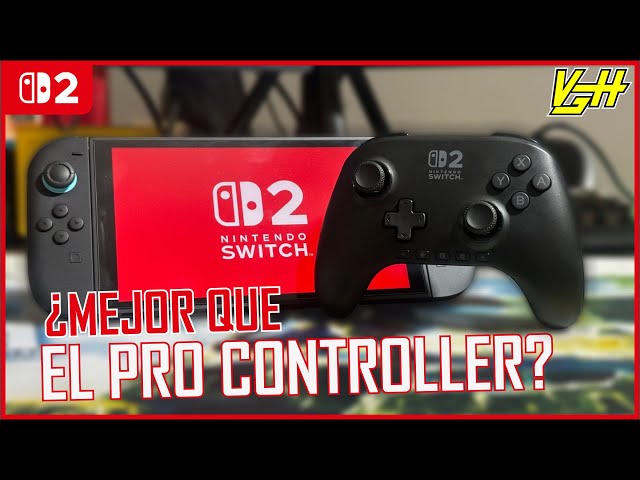 Vídeo relacionado con Power A Mando inalámbrico Advantage para Nintendo Switch 2 - Mario y sus amigosCon licencia oficial, efecto Hall, botones asignables, mando pro, Botón C, controles de movimiento