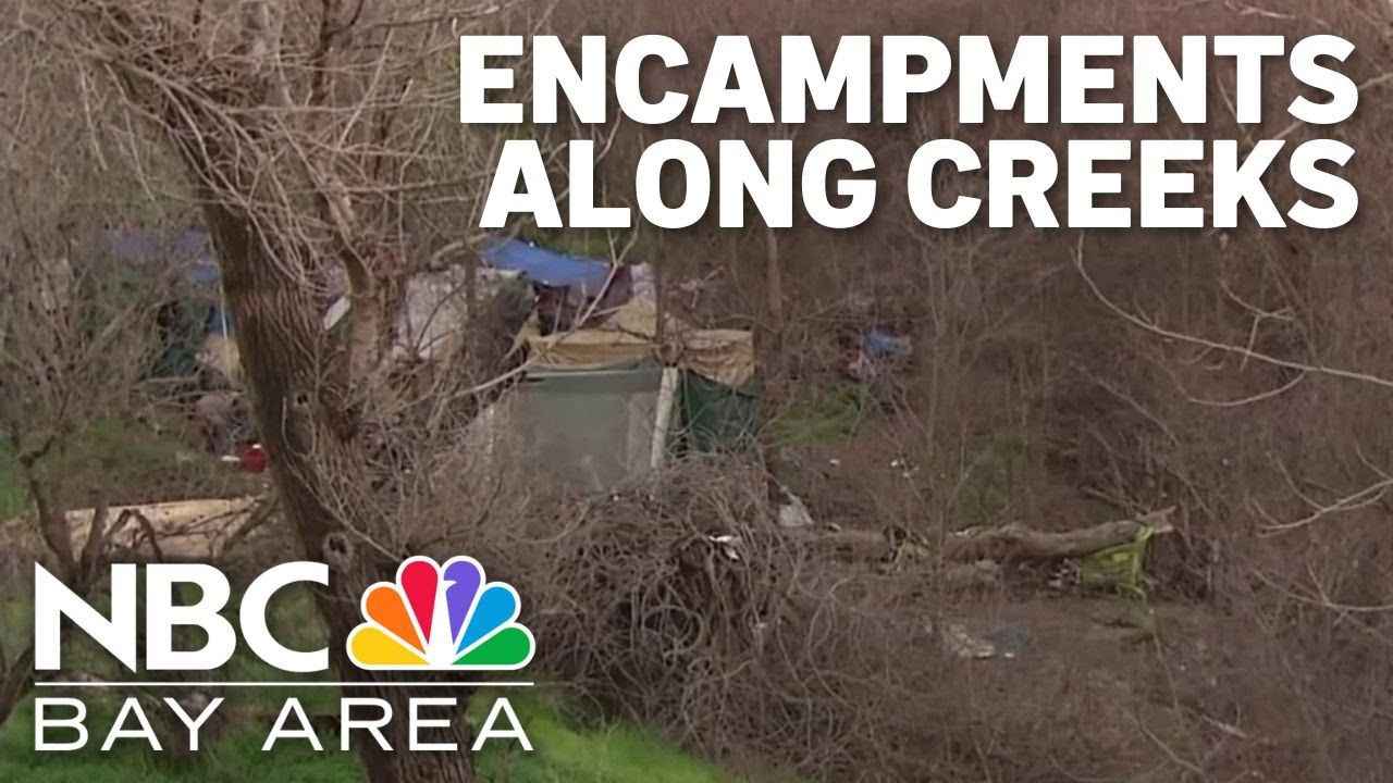 Valley Water to address encampments along South Bay waterways