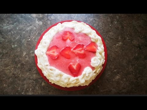 The Best Strawberry cake With Tasty Sauce |Keisha's Kitchen 24_7
