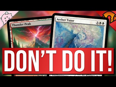 Don't Do It! | Modern Horizons 3 Leaks? | Magic the Gathering