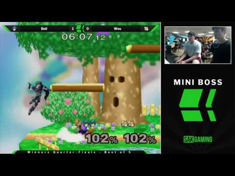 Mini Boss Top 56 Winners Quarter-Finals - Bell (Marth) vs Wes (Fox)