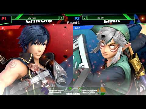 aj__siv (Chrom) vs avi_link (Link) - OFFLINE Smash Ultimate @ LXG 18