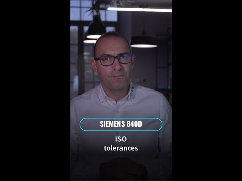 ISO tolerances in Siemens 840D control