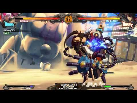 GGXrd-R: HNcharaySPS (Bedman) vs SOL