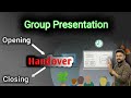 How to introduce the new speaker in Group Presentation || What is Group Presentation || Handover