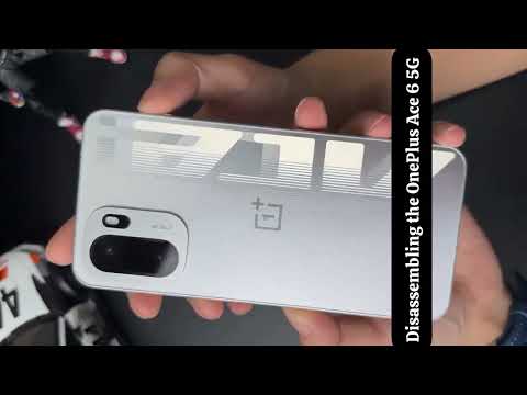 OnePlus Ace 6 Teardown (Disassembly)