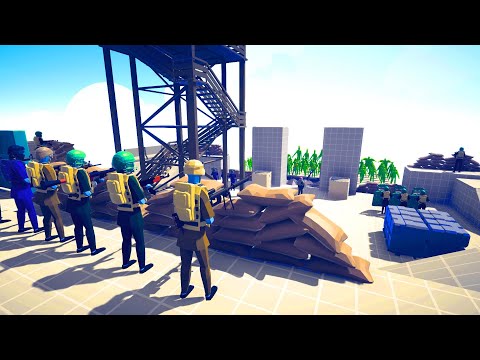 SPECIAL ARMY vs 100x Zombie Units 🧟🧟🧟 | Totally Accurate Battle Simulator TABS