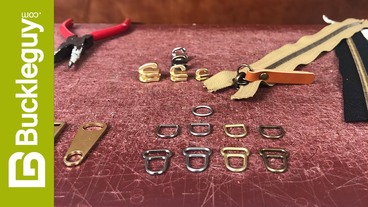 Attaching Zipper Pullers for Custom Bags, Purses & Leather Goods