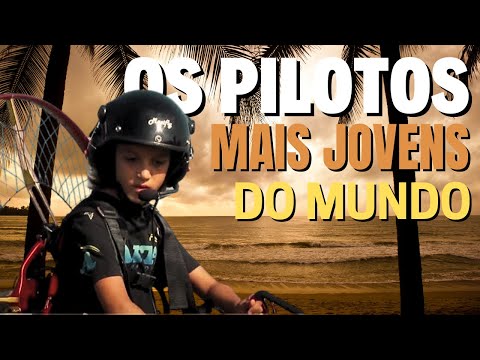Prodigies from the sky: The youngest PARAMOTOR pilots in the world!