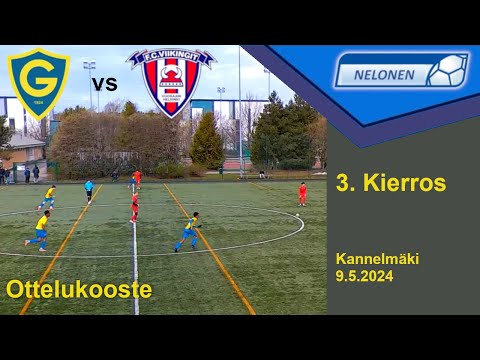 [Ottelukooste] Gnistan/Sin. - FC Viikingit/Pun.