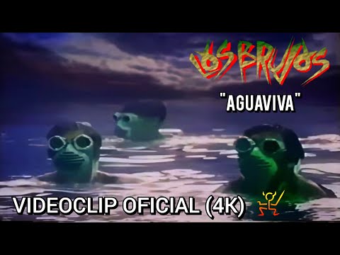 LOS BRUJOS: "Aguaviva" (Videoclip Oficial -1995) 4K