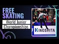 Men Free Skating ISU World Junior Figure Skating Championships Debrecen 2025 WorldJFigure