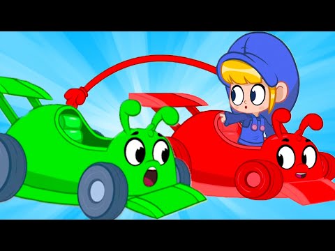 Morphle and Orphle Play Tag With RACE CARS! | Kids Cartoons | Morphle vs Orphle Official Channel