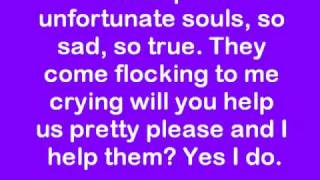 Jonas Brothers - Poor Unfortunate Souls Lyrics