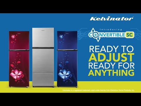 Kelvinator KRF-G280RBVMMZ 275 Litre 2 Star Double Door Convertible Refrigerator