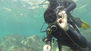 preview picture of video 'GoPro HERO3: Scuba Diving in Arraial do Cabo'